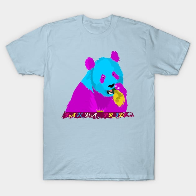 PANda Pride T-Shirt by AjDreamCraft